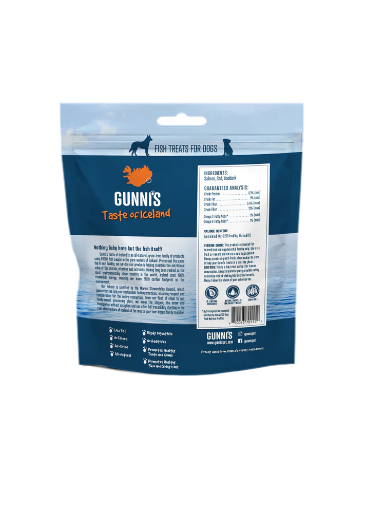 Gunni's A Taste Of Iceland Salmon Baby Bites 2.5 Oz.