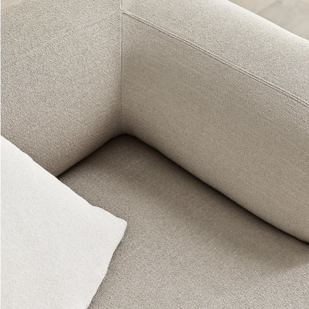 Angle 3-Seater Sofa w/ Large Corner
