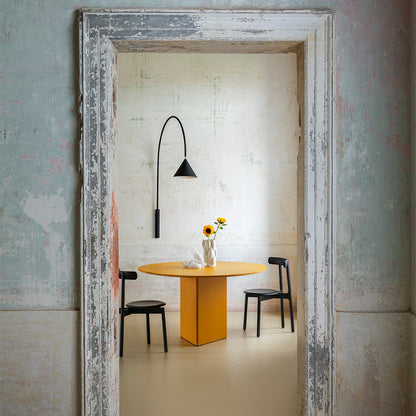 Albio Organic Dining Table w/ Lacquered Top