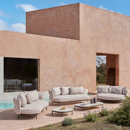 Amba Essence Outdoor 3-Seater Sofa w/ Armrest