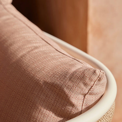 Amba Woven Outdoor 3-Seater Sofa w/ Armrest