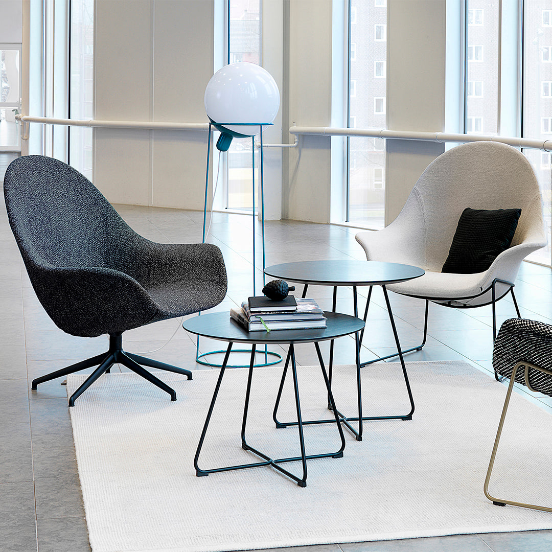 Atticus 03 Lounge Chair  - High -  5 Star Swivel Base