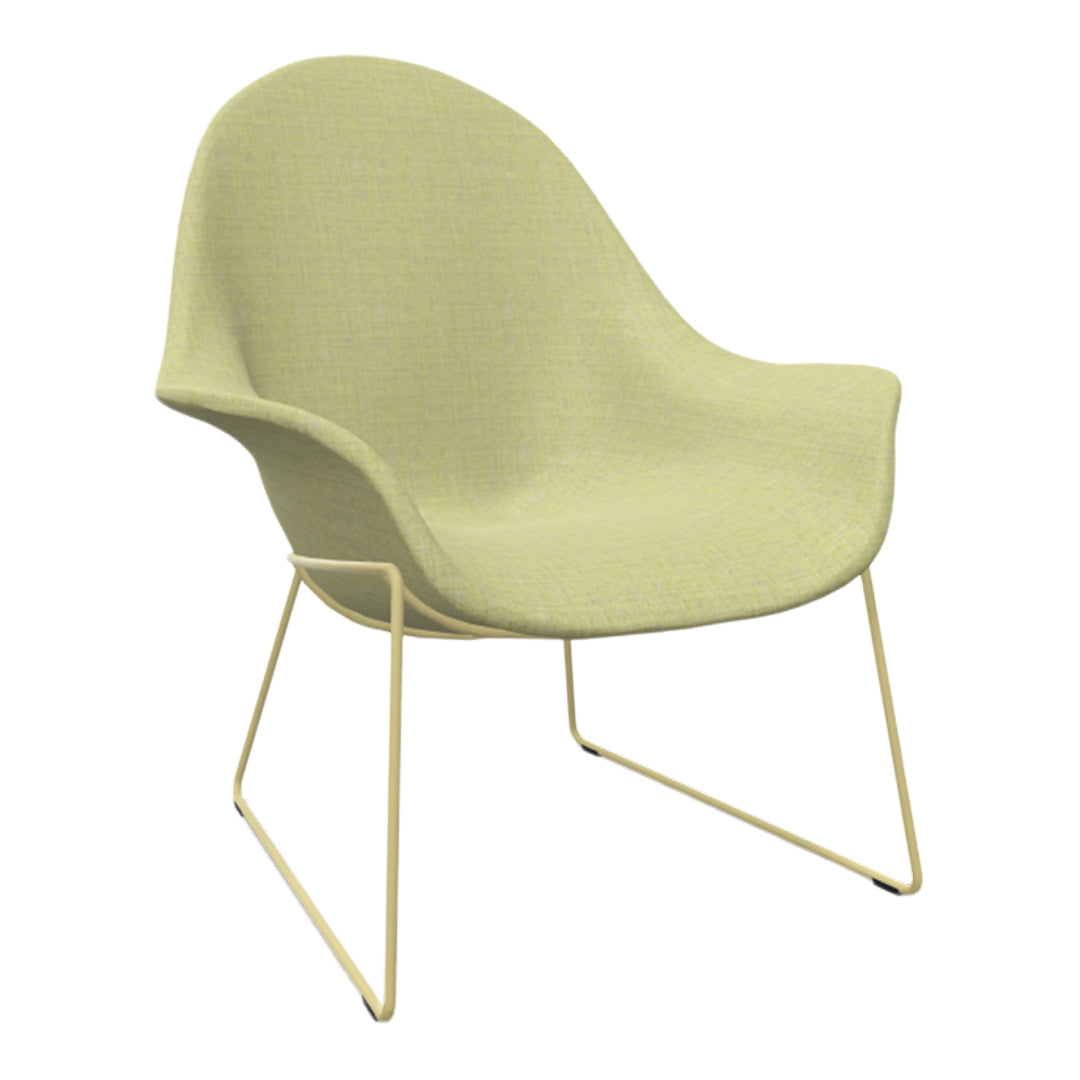 Atticus 09 Lounge Chair  - High -  Sled Base