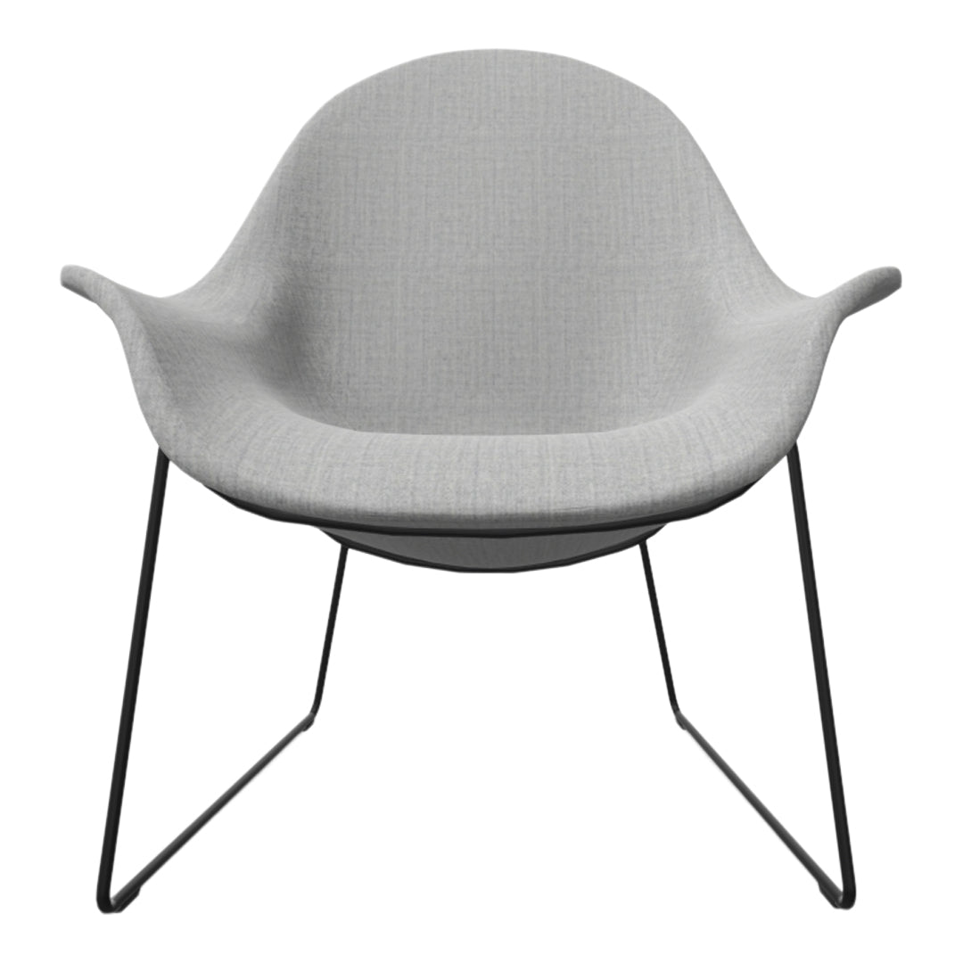 Atticus 09 Lounge Chair  - High -  Sled Base