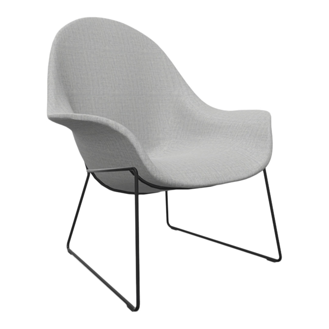 Atticus 09 Lounge Chair  - High -  Sled Base
