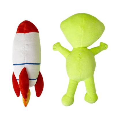 Jojo Modern Pets - Out of this World Crinkle and Squeaky Plush Dog Toy Combo