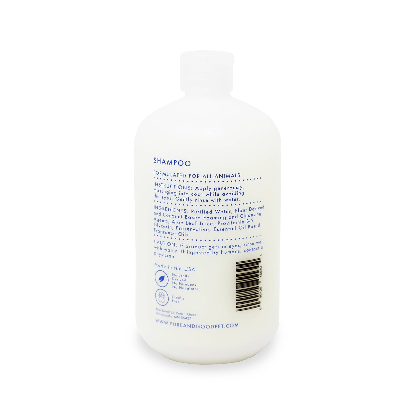 Pure + Good -  Dog & Cat Shampoo: Blue Cypress + Neroli