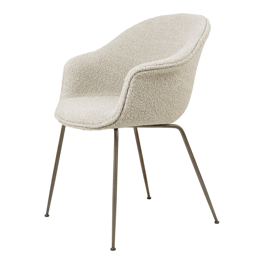 Bat Dining Chair - Conic Base - Fully Upholstered