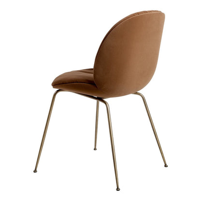 Beetle Soft Dining Chair - Conic Base - Fully Upholstered