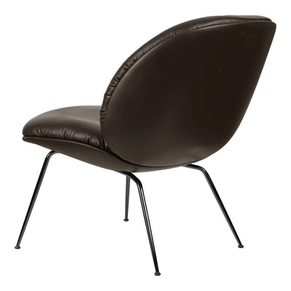 Beetle Soft Lounge Chair - Conic Base - Fully Upholstered