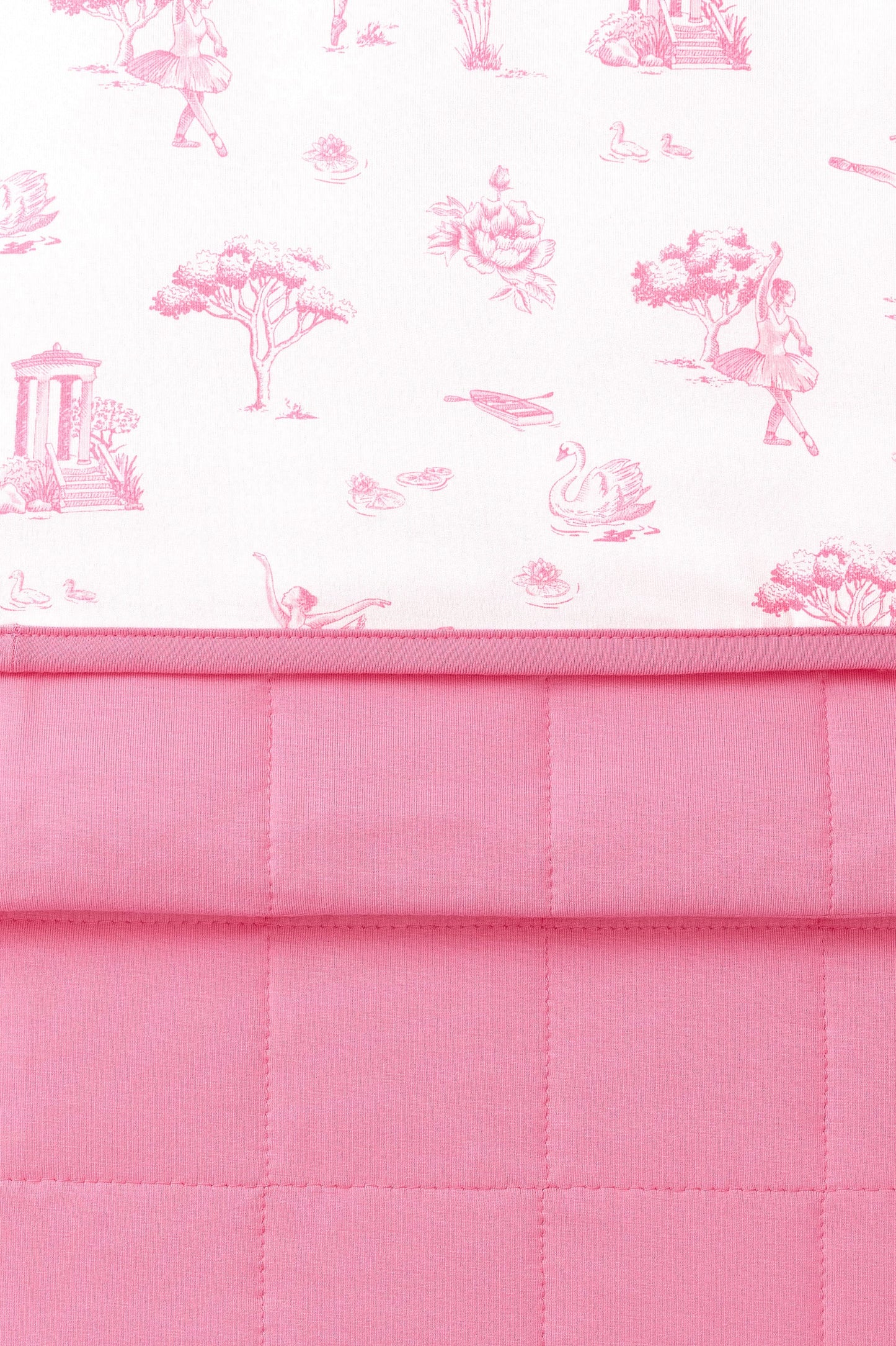 Toddler Blanket in Toile Ballet 1.0