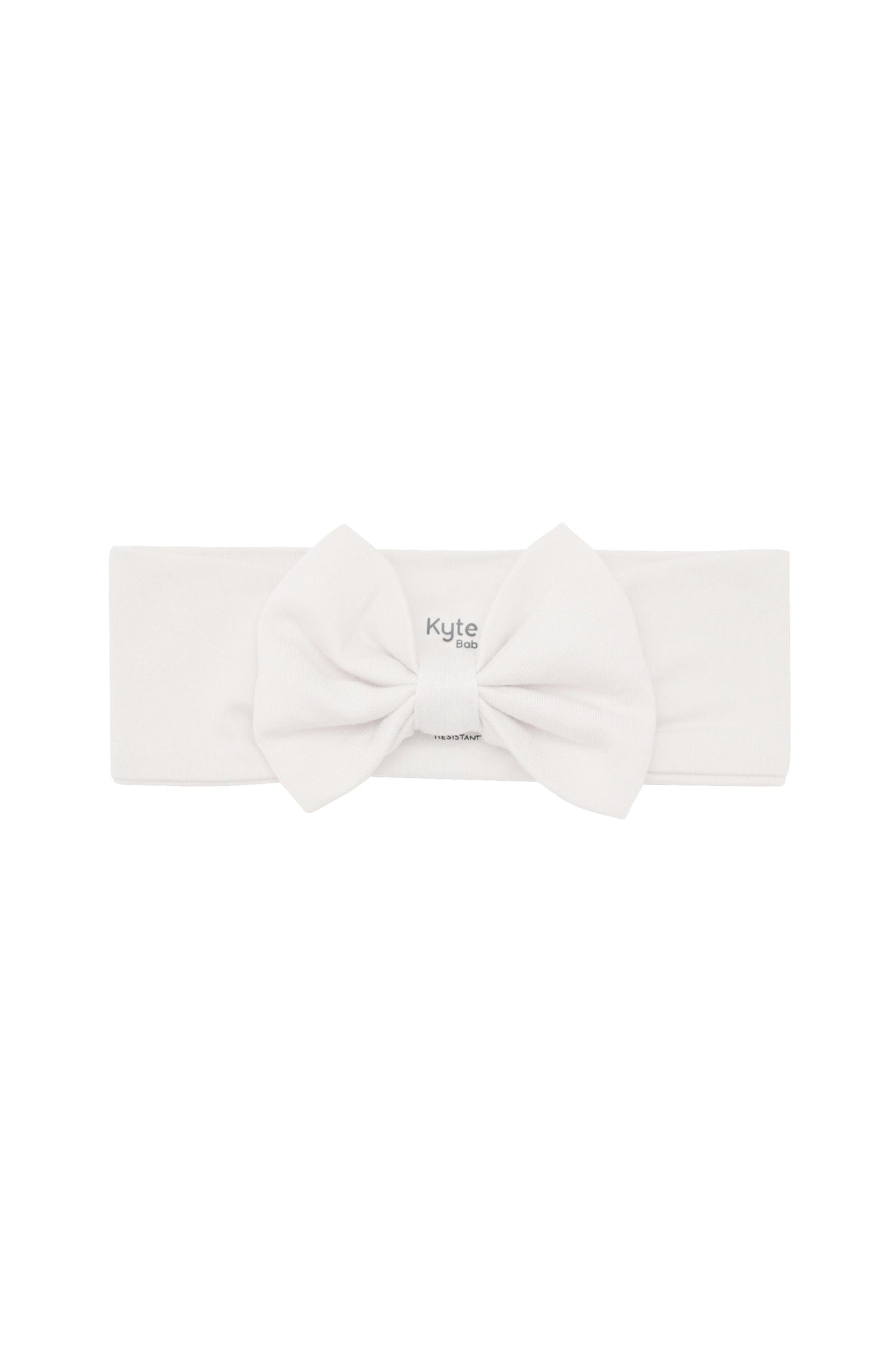 Bow Headband in Oat