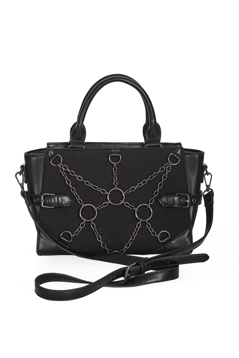 Chained Casket Harness Handbag