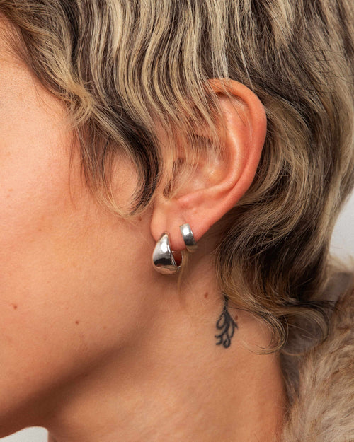 Silver Waterdrop Earrings