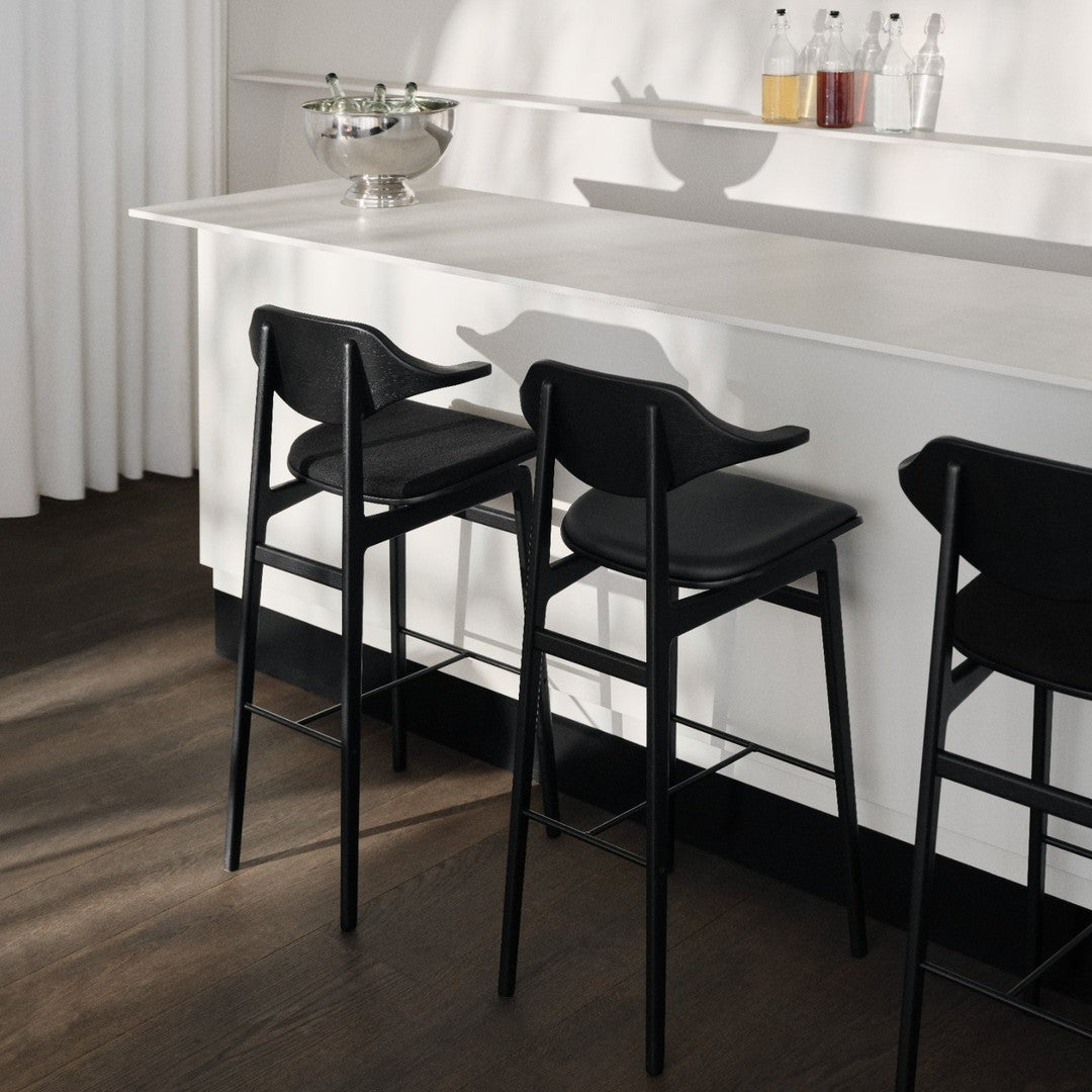 Bufala Bar Chair - Seat Upholstered