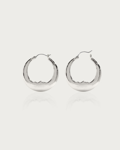 Luna Earrings in Silver