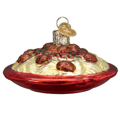 Spaghetti  And Meatballs Ornament