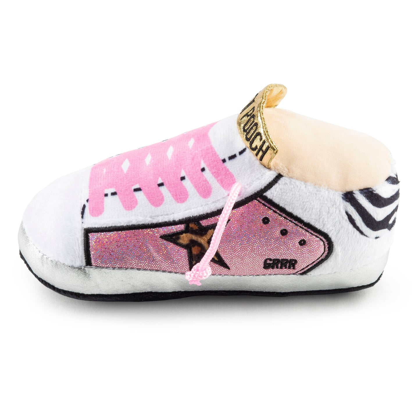 Haute Diggity Dog - Golden Pooch - Pink Squeaker Dog Toy