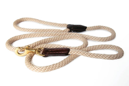 Alvalley - Rope and Leather Snap Lead