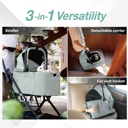 ibiyaya - Ibiyaya Tinker Small Detachable Pet Stroller