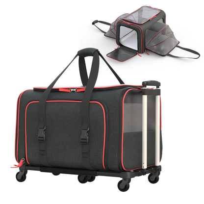 Katziela - Katziela Rolling Rover Airline Compliant Expandable Wheeled Pet Carrier