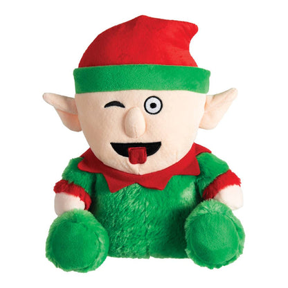 Caitec Inc - Chuckles Holiday Elf Plush Dog Toy