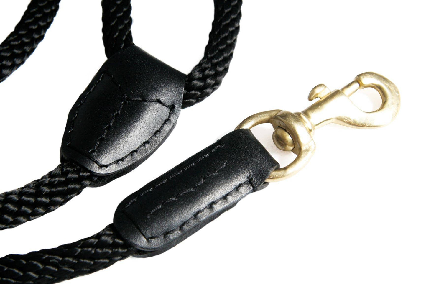 Alvalley - Rope and Leather Snap Lead
