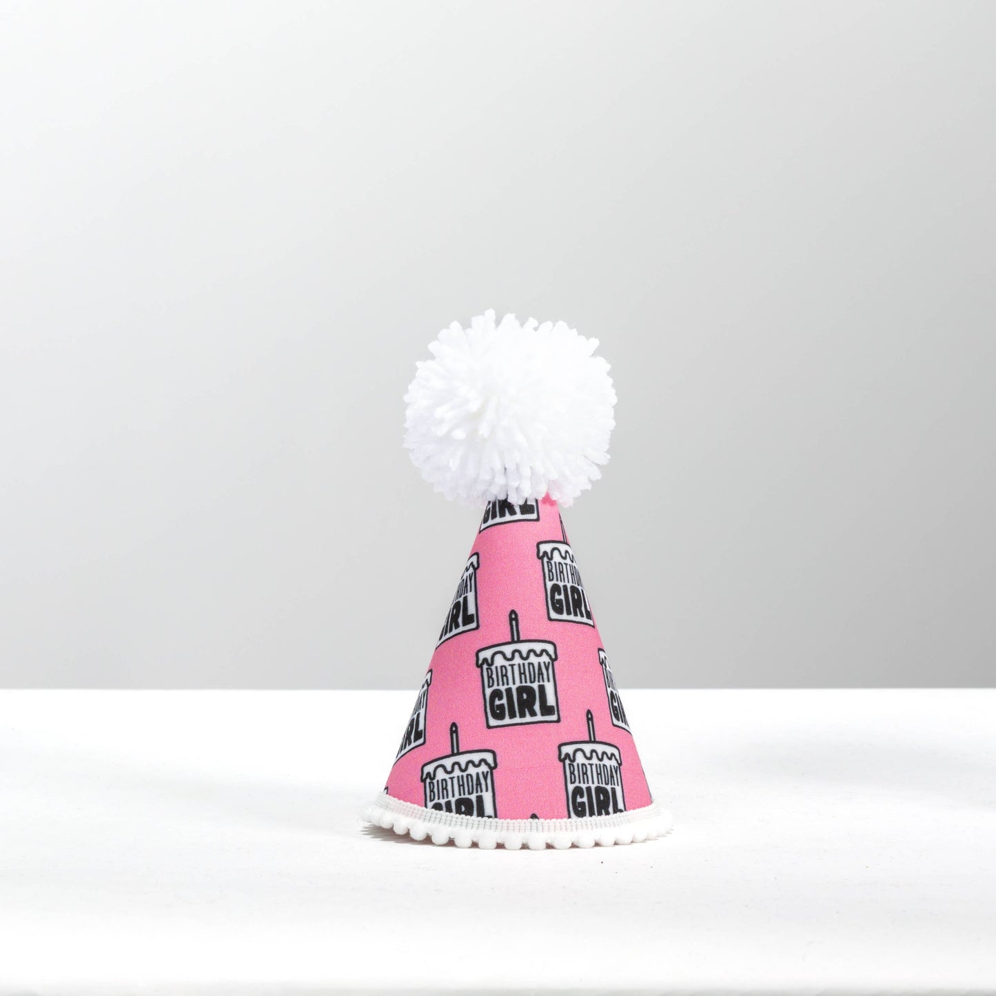 Pup Party Hats - NEW Birthday Girl Black Ink Party Hat