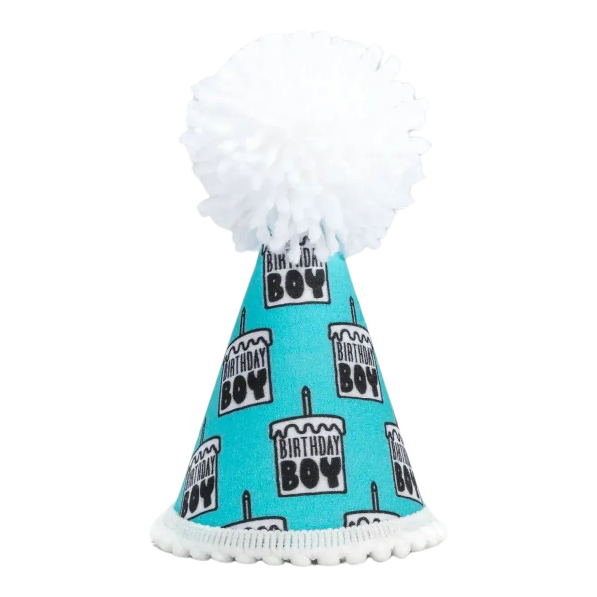 Pup Party Hats - Birthday Boy Black Ink Party Hat