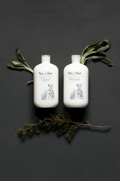 Pure + Good - Dog & Cat Shampoo: Cedarwood + Sage