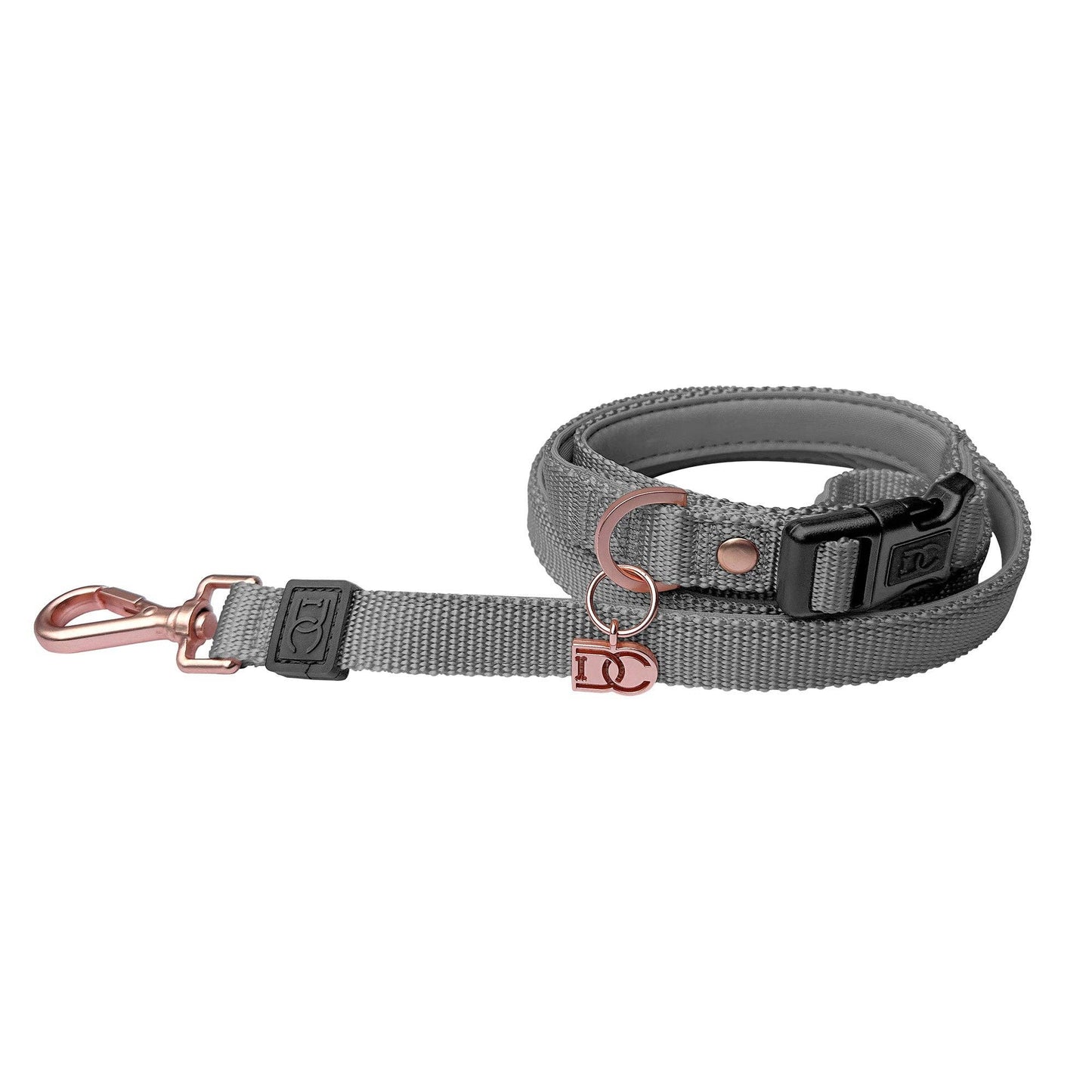 Doodle Couture, New York - Secure-In-Place Dog Leash - Steel