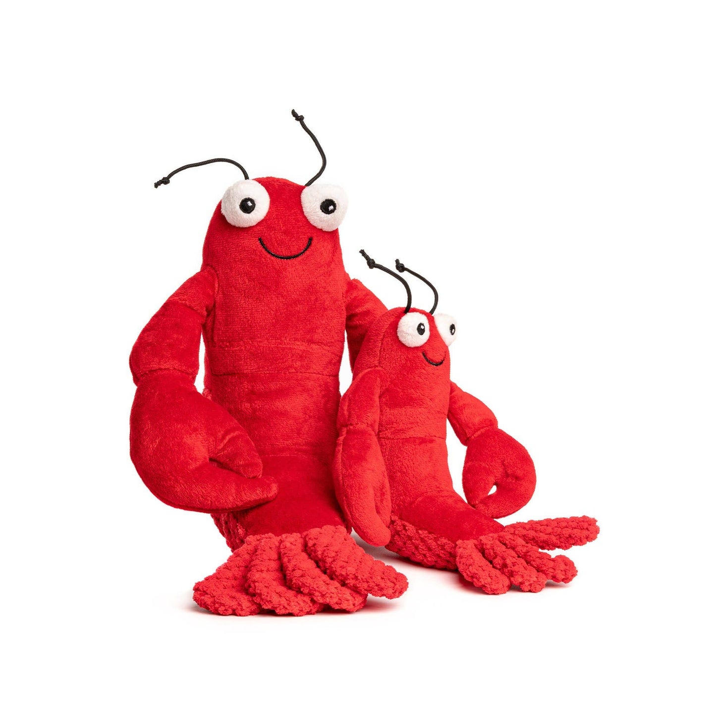 Fabdog Floppy Lobster Plush Dog Toy
