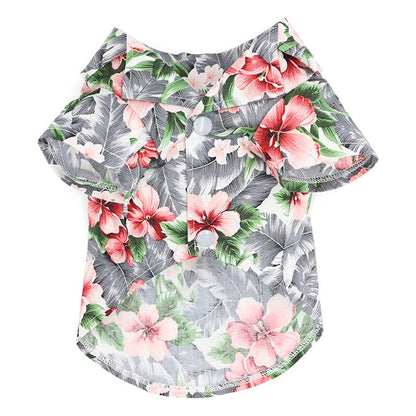 Dogo Pet - Tropical Floral Shirt