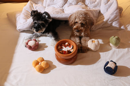 PEHOM - Soufflé Pet Bowl - Rose Pink