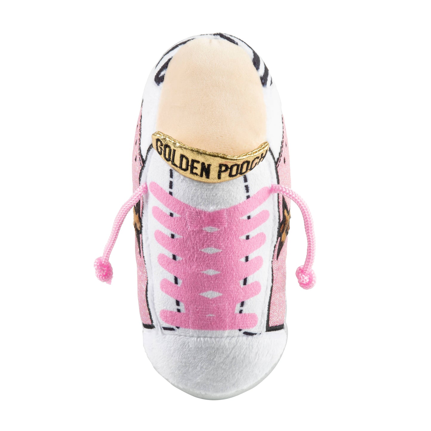 Haute Diggity Dog - Golden Pooch - Pink Squeaker Dog Toy