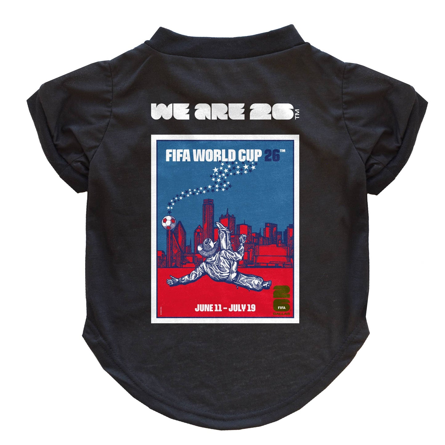Little Earth Productions - 2026 FIFA World Cup Host City Pet T-Shirt