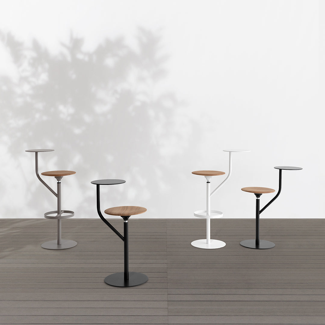 Aaron Outdoor Swivel Stool