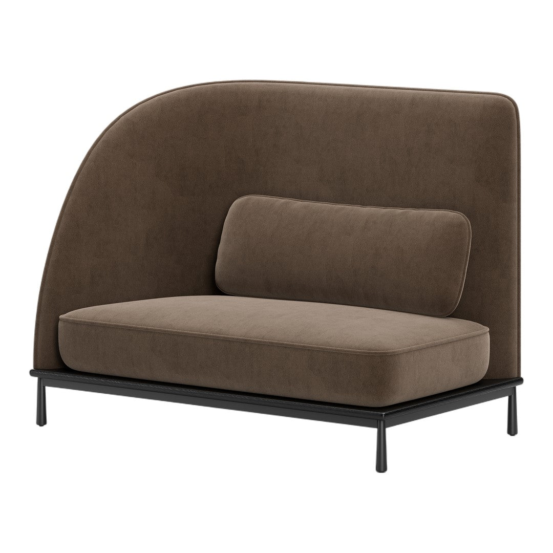 Arc High Back 2-Seater Sofa - Left