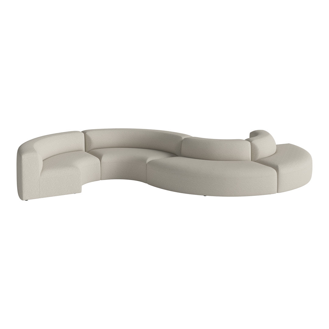 Angle Curved S-Shaped Sofa