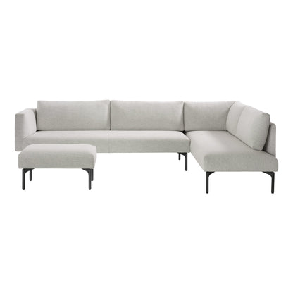 Arris Sofa - L-Shaped w/ Wide Arms (120.1" W)