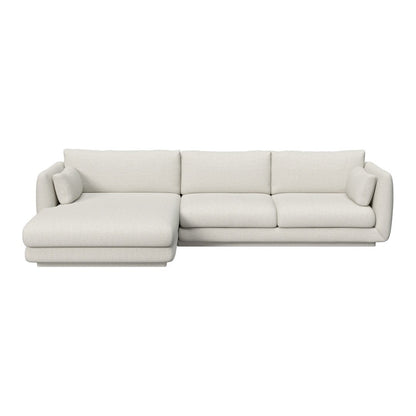 Bloom 2-Seater Sofa w/ Chaise Lounge - Plinth Base