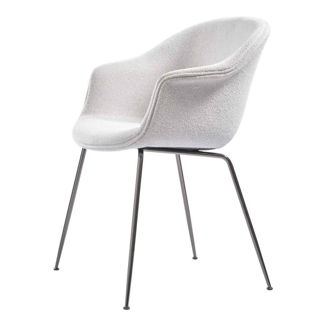 Bat Dining Chair - Conic Base - Fully Upholstered
