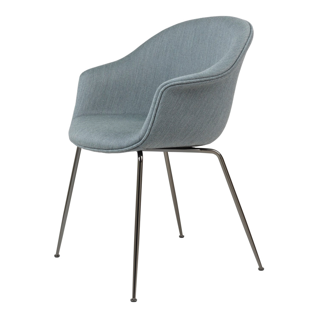 Bat Dining Chair - Conic Base - Fully Upholstered