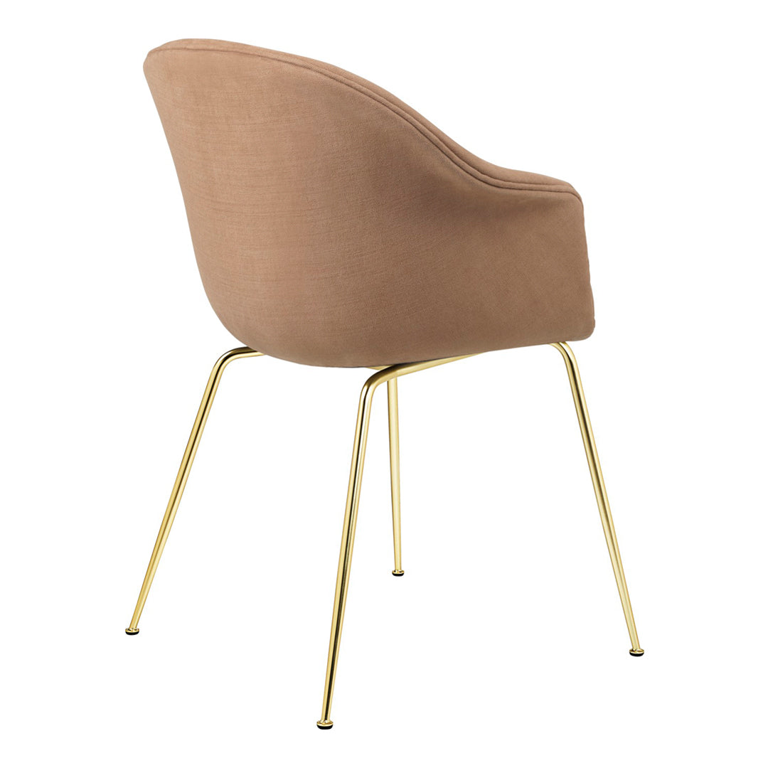 Bat Dining Chair - Conic Base - Fully Upholstered