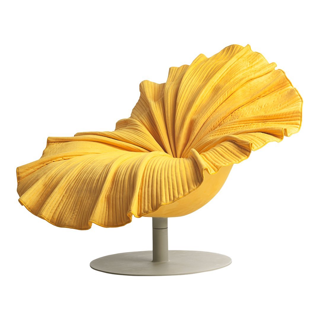Bloom Easy Armchair w/ Swivel