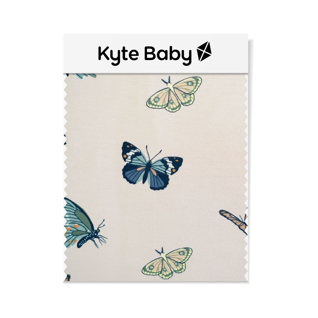 Baby Blanket in Blush Butterfly 1.0
