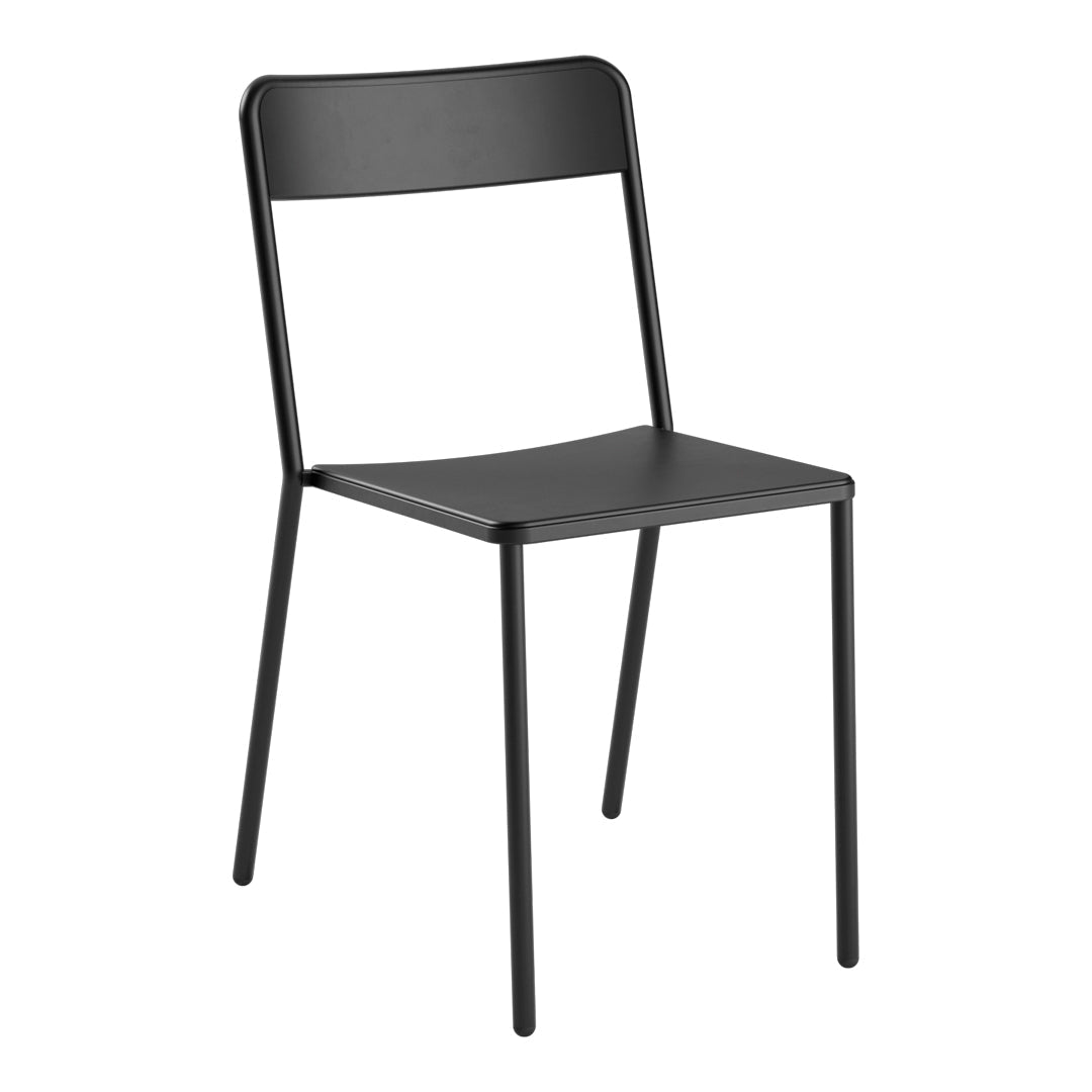 C1.1 Outdoor Side Chair - Solid Back