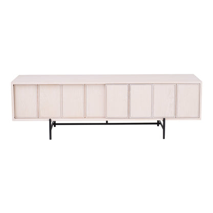 Canvas Media Unit - Wood Doors