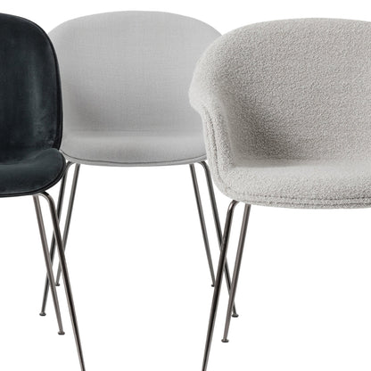 Bat Dining Chair - Conic Base - Fully Upholstered