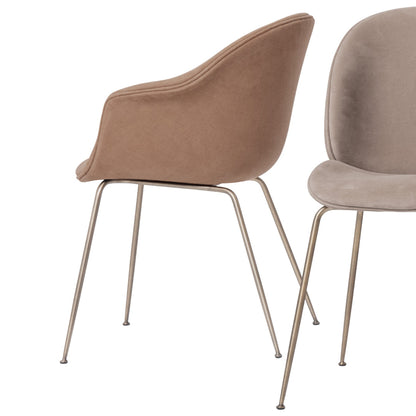 Bat Dining Chair - Conic Base - Fully Upholstered